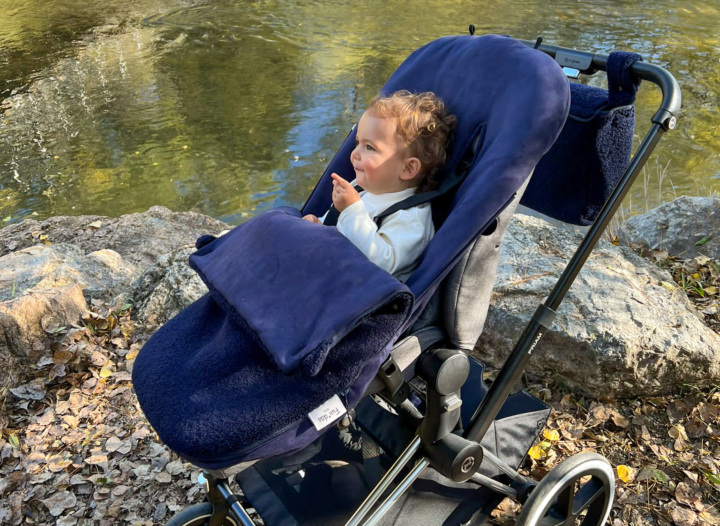 Como abrigar a tu bebe para dar un paseo