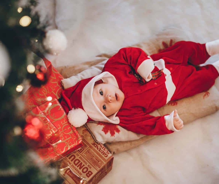 Cómo disfrutar la primera Navidad de tu bebé