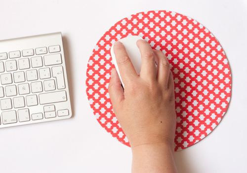 DIY: alfombrilla para el ratón