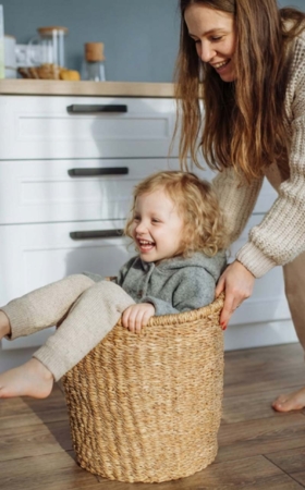 Cómo organizar los productos del bebé con el método KonMari