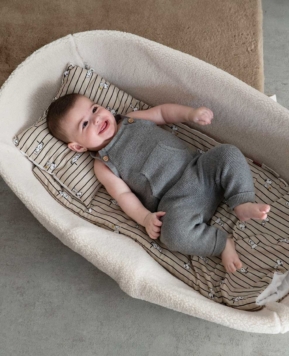 Moisés y capazos vestidos de diseño para la llegada del bebé prueba