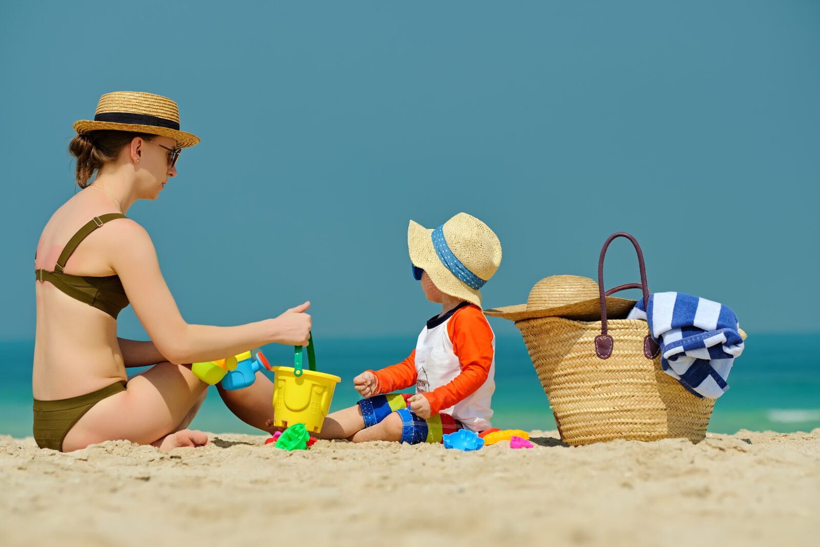 consejos para ir a la playa con bebés